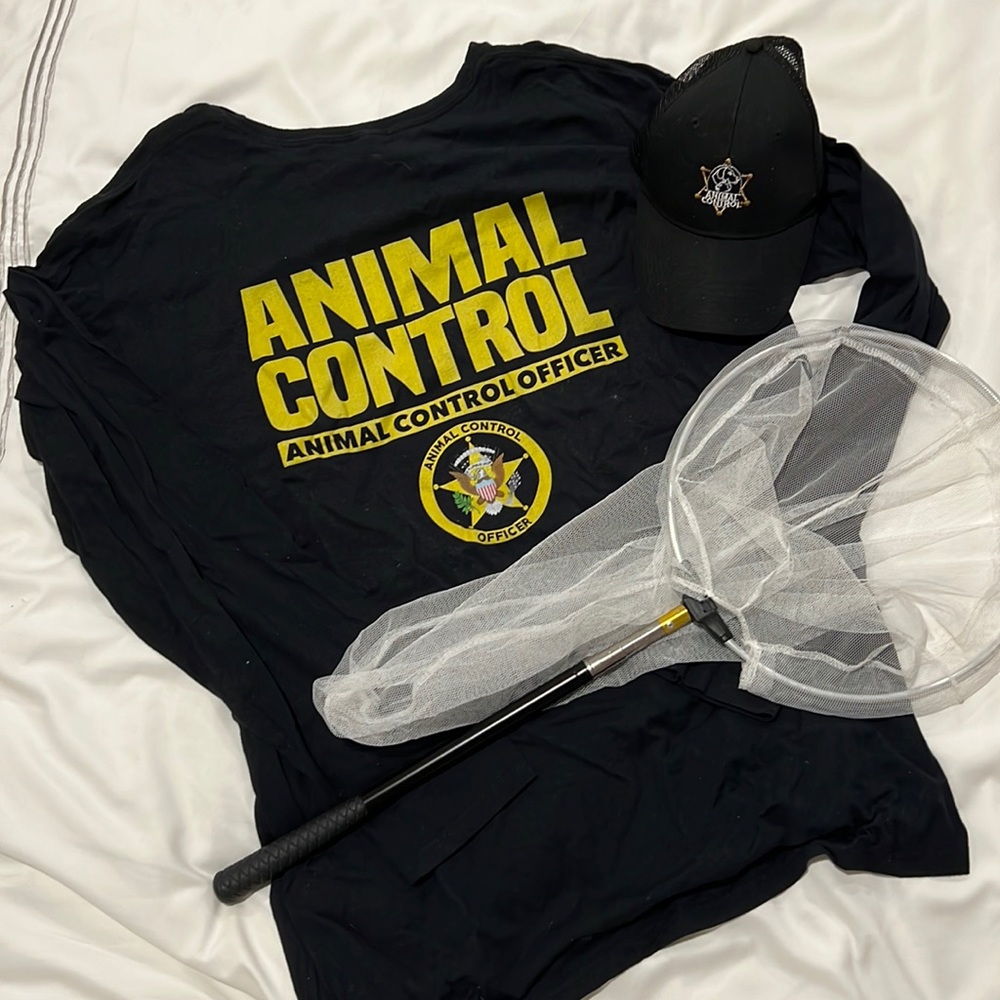 Animal control costume in excellent condition